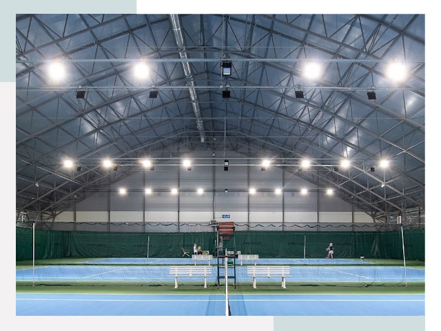 Строительство теннисных кортов в Балтийск от 612 руб.