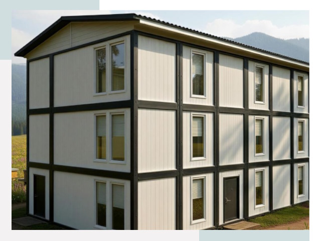 Модульные общежития в Балтийске