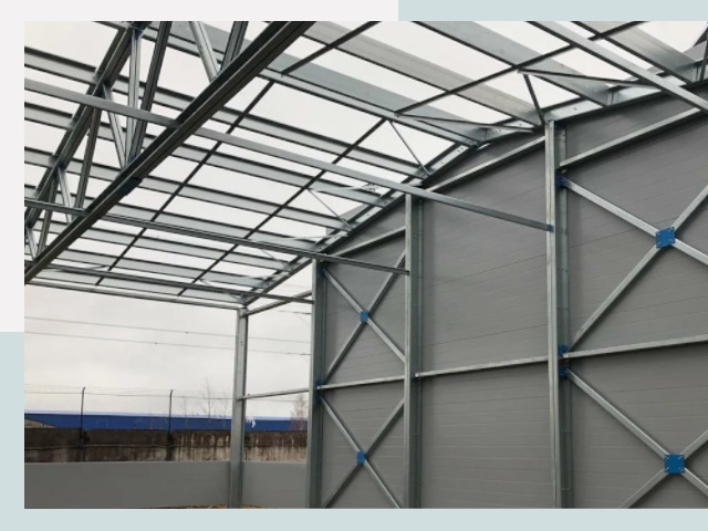 Каркасные ангары от СтальСтрой-Блт по цене от 612 руб.