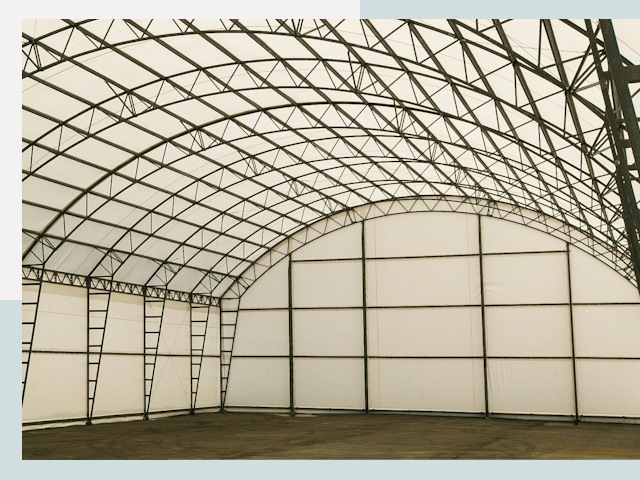 Арочные ангары от 612 руб. в Балтийск и Калининградская область