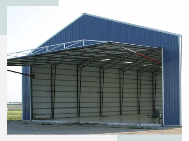 Прямо стенные ангары в Балтийске