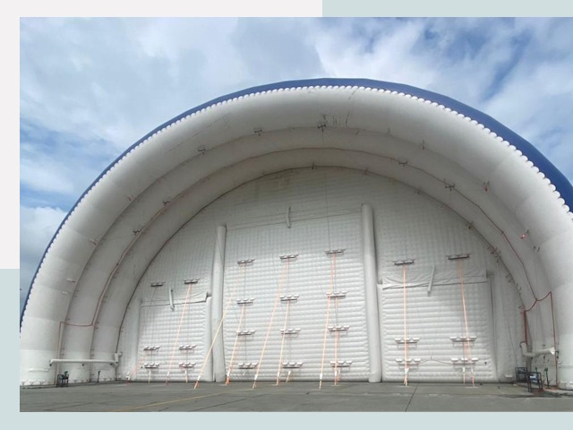 Пневмокаркасные ангары от СтальСтрой-Блт по цене от 612 руб.