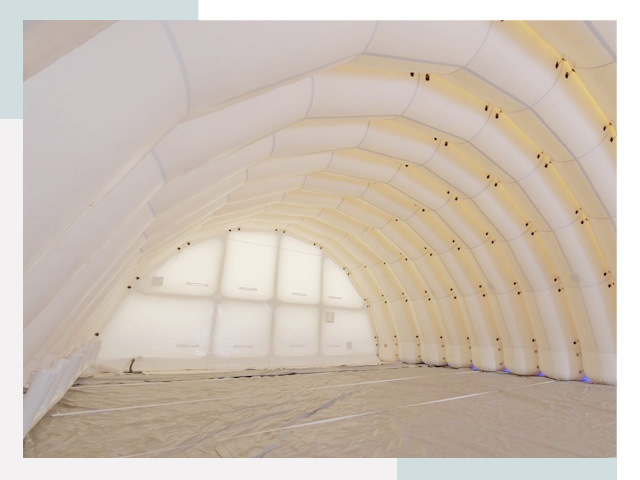 Пневмокаркасные ангары в Балтийске