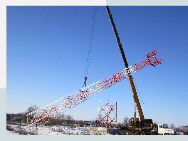 Строительство башен связи в Балтийске от 612 руб.