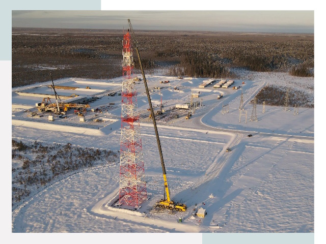 Мачты связи в Балтийске