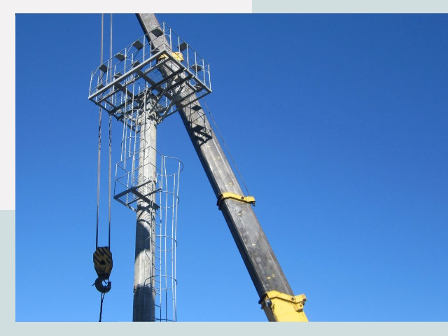 Монтаж осветительных мачт в Балтийск от 612 руб.