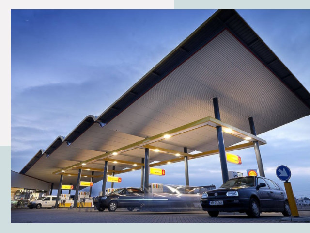 Навесы для АЗС в Балтийск от 612 руб. - Защита и комфорт