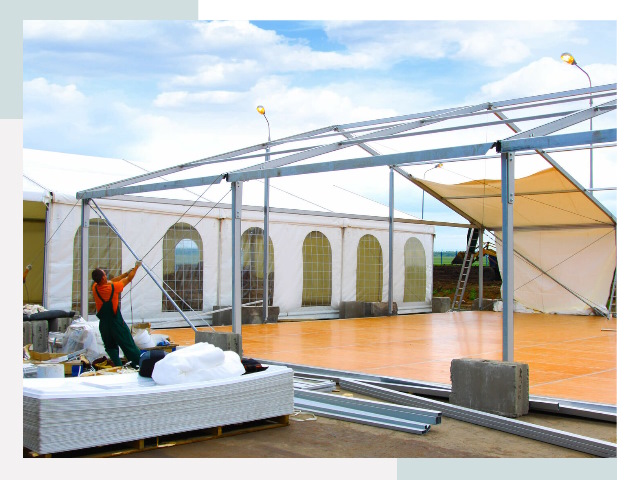 Быстро сборные шатры в Балтийске