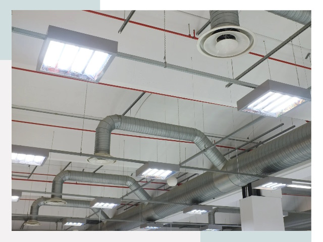 Вентиляция ангаров в Балтийске